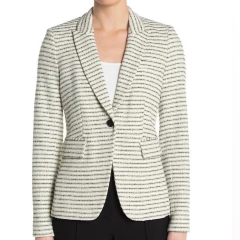 NWT Veronica Beard Cutaway Dickey Jacket